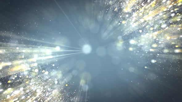 Light Silver Particles Background 4K alt