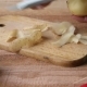 Top Shot of Man Chef Cutting Potatoes on Chopping Board - VideoHive Item for Sale