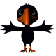 Crow Cartoon Low Poly - 3DOcean Item for Sale