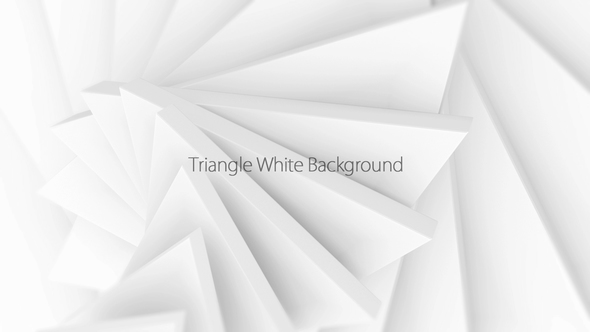 Triangle White Background