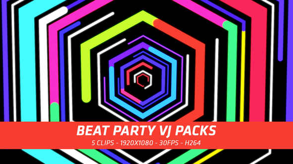 Beat Party VJ Packs