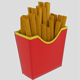 French Fries Cup - 3DOcean Item for Sale
