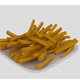 French Fries Plate - 3DOcean Item for Sale