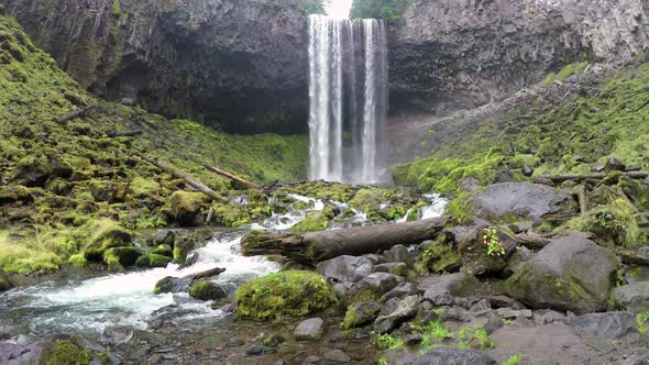 Tamanawas Falls and River