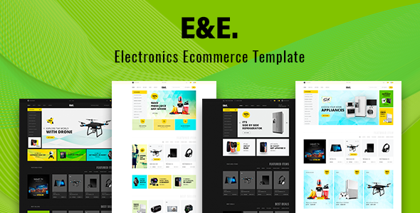 Download E&E - Electronics HTML Template