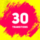 30 Brush Transitions Pack - VideoHive Item for Sale