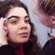 The Makeup Artist Coloring Eyebrow of the Model - VideoHive Item for Sale