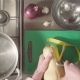 Chef Peeling Pumpkin on Chopping Board - VideoHive Item for Sale