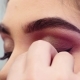 Makeup Artist Glueing False Eyelashes to the Eyes - VideoHive Item for Sale