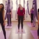 Aerial Yoga in Gym. Pre Exercises - VideoHive Item for Sale