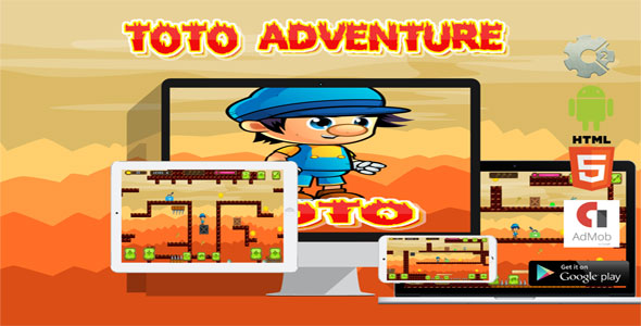 Toto Adventure - HTML5 Javascript game(Construct2 | Construct 3 both version included)