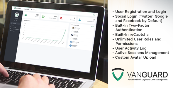 Vanguard - Advanced PHP Login and User Management
