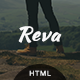 Reva - Personal One Page Template - ThemeForest Item for Sale