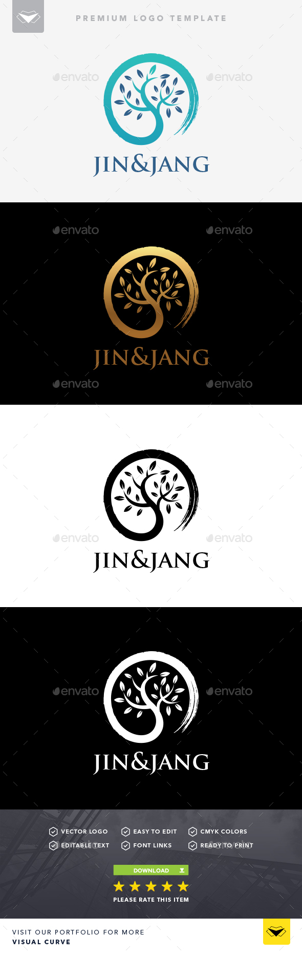 Jin and Jang Logo