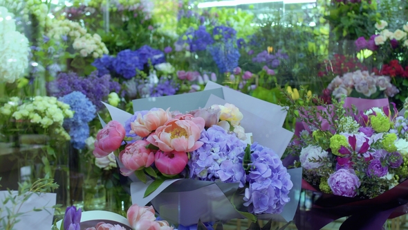 Flowers in Flower Shop