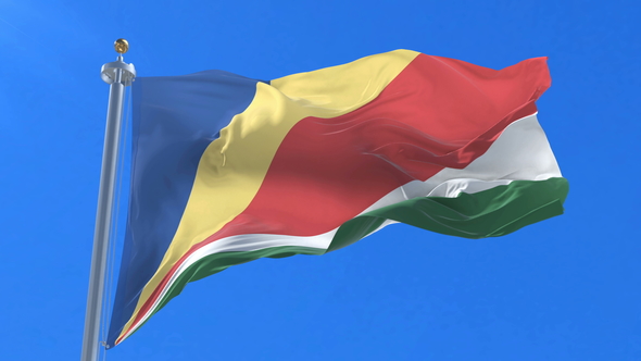 Seychelles Flag Waving alt