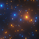 Cinematic Particles Blue Orange Background - VideoHive Item for Sale