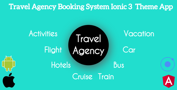 Ionic 3 Travel Agency Booking System Theme App Supports Multi Language