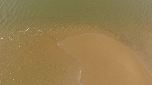 Flying Over the Beach of Llandudno, Wales - United Kingdom