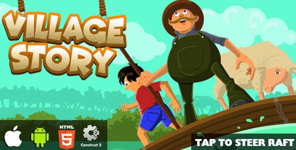 Village Story - HTML5 Game (CAPX)