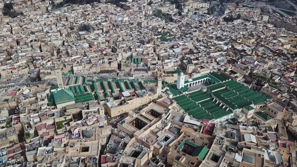 View on Medersa in Old Medina 