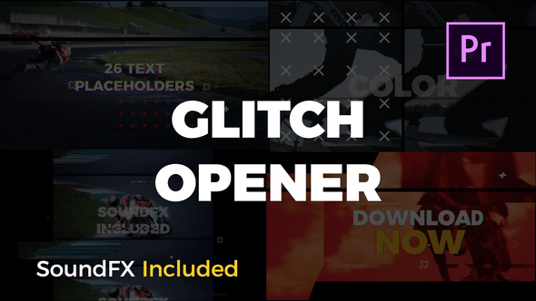 Glitch Opener | Premiere Pro