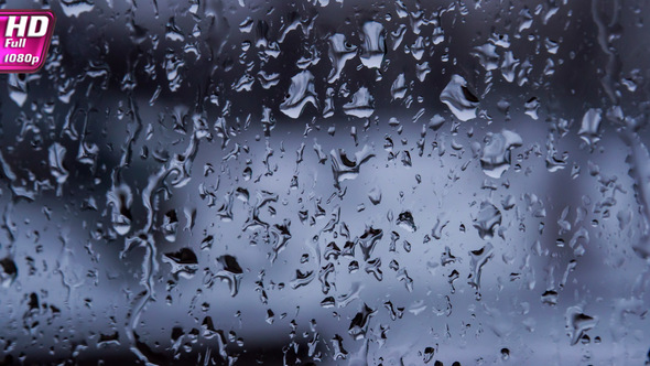 Drops of Rain on Glass alt