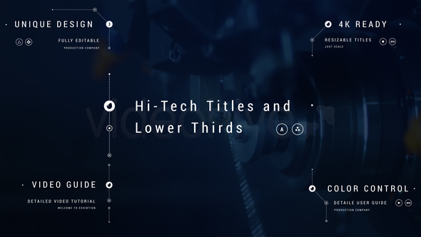 Hi-Tech Titles and Lower Thirds