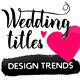 Wedding Titles - VideoHive Item for Sale