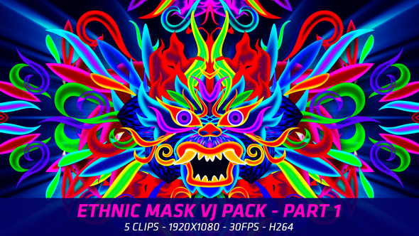 Ethnic Mask VJ Packs