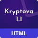 ICO Kryptova - Cryptocurrency Template - ThemeForest Item for Sale