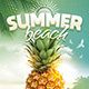 Summer Beach Flyer Template - GraphicRiver Item for Sale