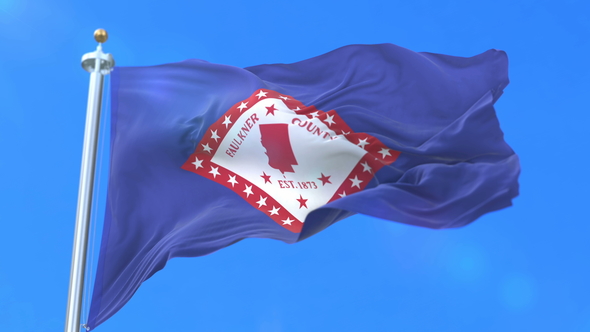 Flag of Faulkner County