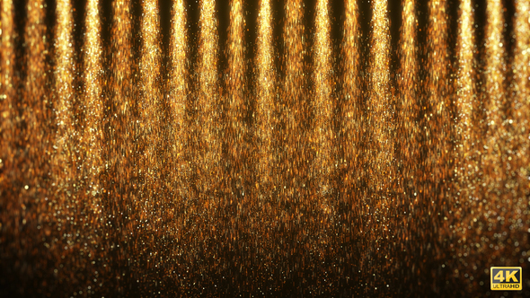 Gold Sparkling Falling alt