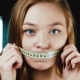 The Woman Is Losing Weight. He Does Not Eat Anything. I've Gotten My Mouth Shut - VideoHive Item for Sale