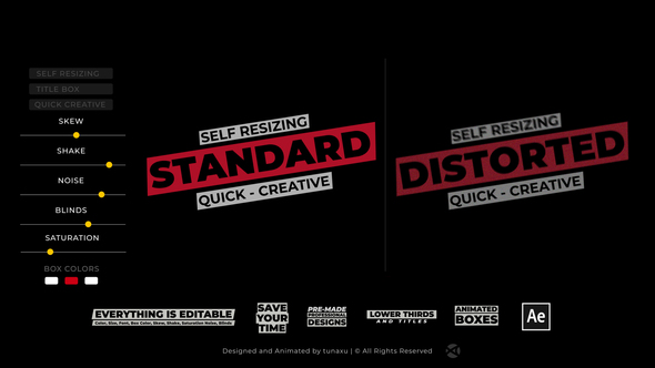 Title Box - Auto Resizing Titles and Lower Thirds alt