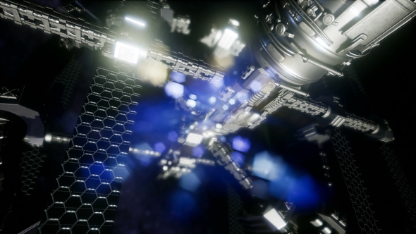 Spaceship Travelling Through the Universe alt