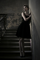 Elegant woman on stairs - PhotoDune Item for Sale