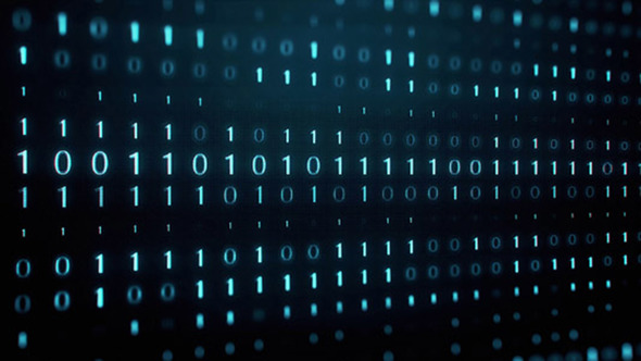Binary Code Background