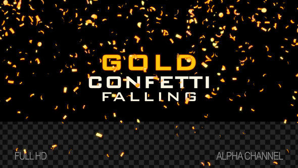 Gold Confetti