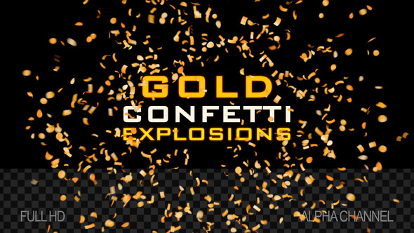 Gold Confetti