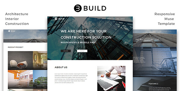 Build_Architecture / Interior / Construction Muse Template