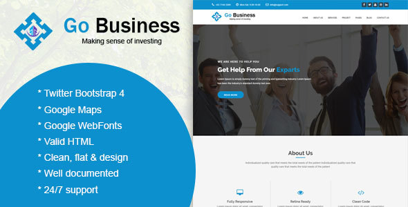 Gogap - Corporate and Business Template