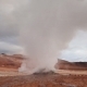 Eruption of Geyser in Iceland. Red Soil, Like the Surface of the Planet Mars - VideoHive Item for Sale