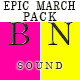 Epic Action Military March Pack