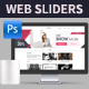 Multipurpose Web Sliders - GraphicRiver Item for Sale
