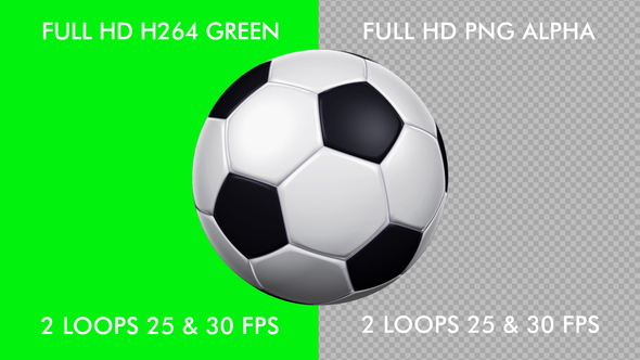 Soccer Ball - Transparent Loop alt