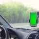 Someone Driving a Car and Scrolling Smart Phone - VideoHive Item for Sale