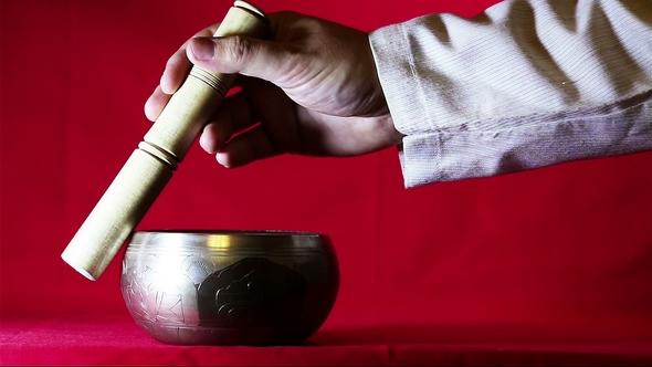 Indian Singing Bowl (With Sound)