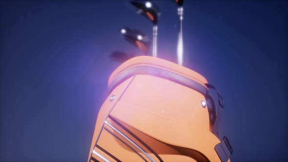 Golf Putter in a Golf Bag alt